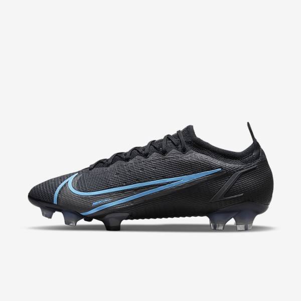 Men\'s Nike Mercurial Vapor 14 Elite FG Firm-Ground Football Shoes Black | NK984NHQ