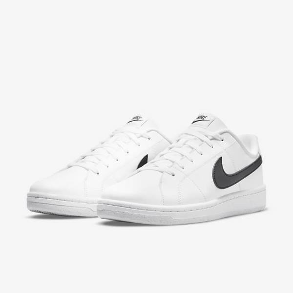 Men's Nike NikeCourt Royale 2 Next Nature Sneakers White / Black | NK850HDX