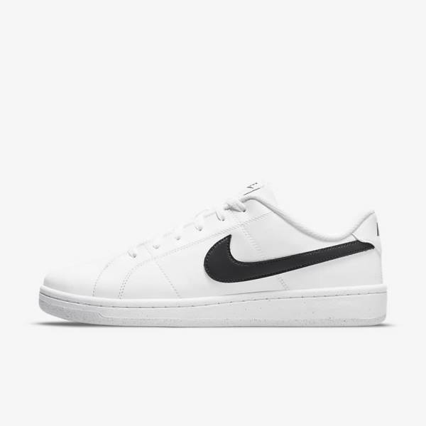 Men\'s Nike NikeCourt Royale 2 Next Nature Sneakers White / Black | NK850HDX