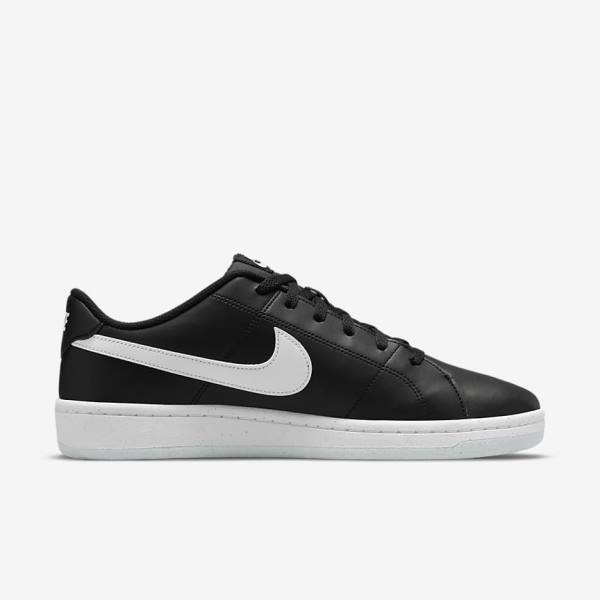 Men's Nike NikeCourt Royale 2 Next Nature Sneakers Black / White | NK906TMB