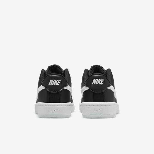 Men's Nike NikeCourt Royale 2 Next Nature Sneakers Black / White | NK906TMB