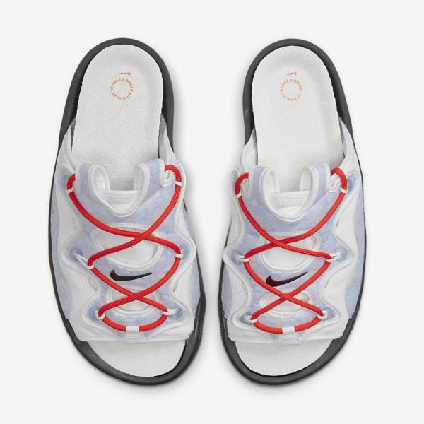 Men's Nike Offline 2.0 Mules Sneakers White / Orange / Brown / White | NK490IUY