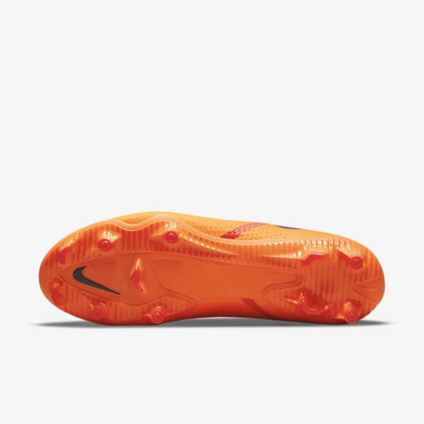 Men's Nike Phantom GT2 Academy MG Multi-Ground Football Shoes Orange / Light Red / Black | NK174GTJ