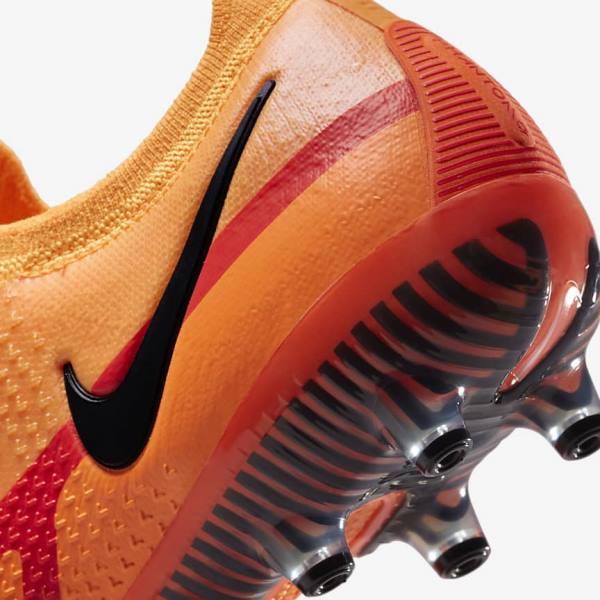 Men's Nike Phantom GT2 Elite AG-Pro Artificial-Grass Football Shoes Orange / Light Red / Black | NK859IGA