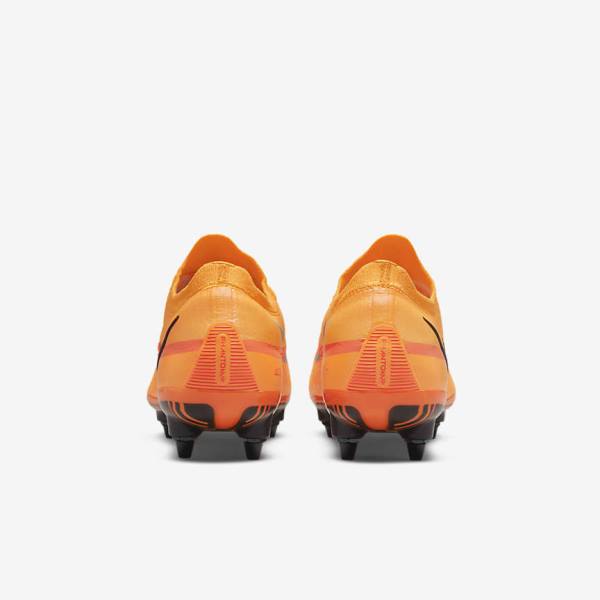 Men's Nike Phantom GT2 Elite SG-Pro AC Soft-Ground Football Shoes Orange / Light Red / Black | NK195OGB