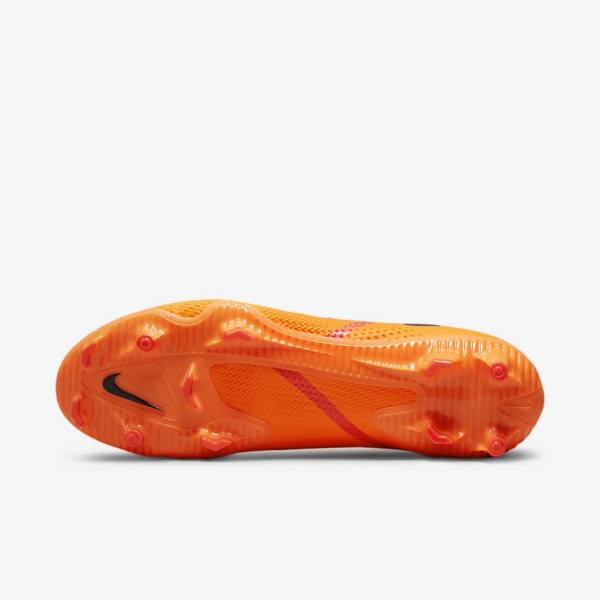 Men's Nike Phantom GT2 Pro FG Firm-Ground Football Shoes Orange / Light Red / Black | NK236GJI