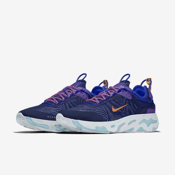 Men's Nike React Live By You Custom Sneakers Multicolor | NK082WVP