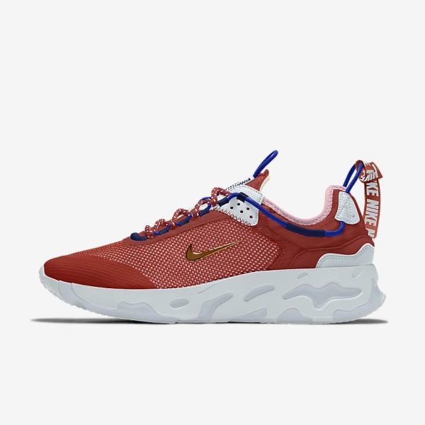 Men\'s Nike React Live By You Custom Sneakers Multicolor | NK218GNZ