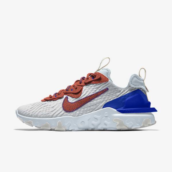 Men\'s Nike React Vision By You Custom Lifestyle Sneakers Multicolor | NK257BIY