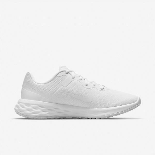 Men's Nike Revolution 6 Next Nature Road Running Shoes White | NK054KVX