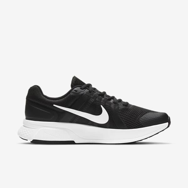 Men's Nike Run Swift 2 Road Running Shoes Black / Dark Grey / White | NK048ZLF