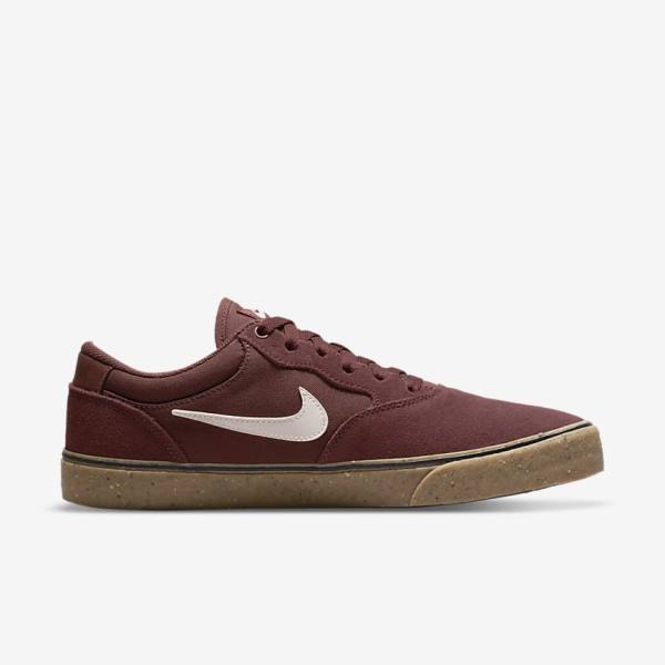 Men's Nike SB Chron 2 Skate Shoes Light Brown | NK124VQE