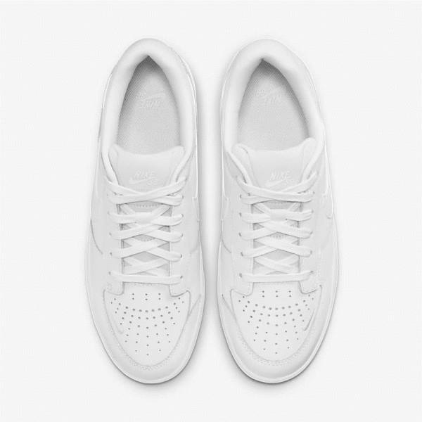 Men's Nike SB Force 58 Premium Sneakers White | NK936UHQ