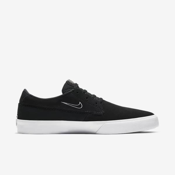 Men's Nike SB Shane Sneakers Black / White | NK560UKM