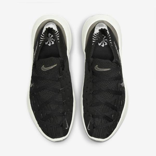 Men's Nike Space Hippie 04 Sneakers Black / Dark Grey / Light Grey | NK280WBT