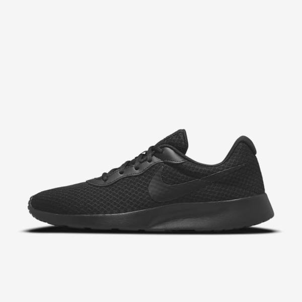 Men\'s Nike Tanjun Sneakers Black | NK215LVS