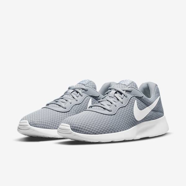 Men's Nike Tanjun Sneakers Grey / Black / White | NK638DJF