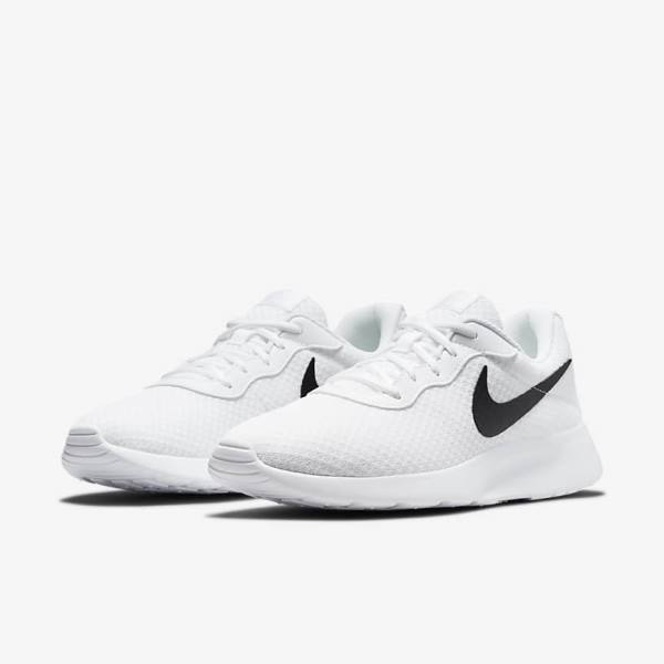 Men's Nike Tanjun Sneakers White / Black | NK254XYK