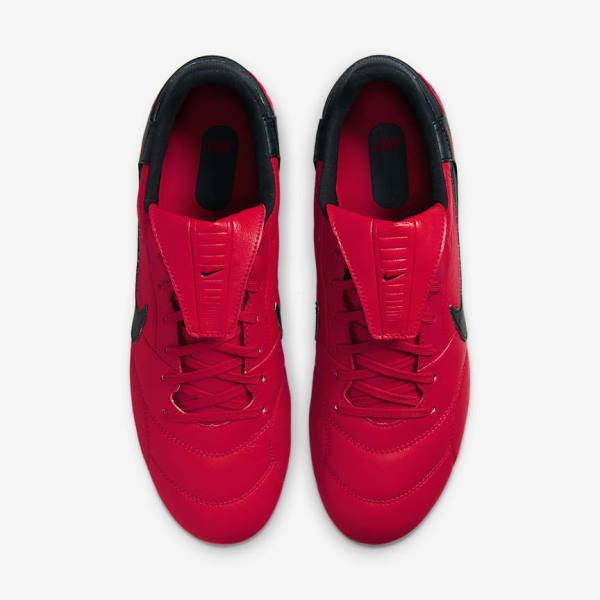 Men's Nike The Premier 3 FG Firm-Grounds Football Shoes Red / Black | NK541LNR