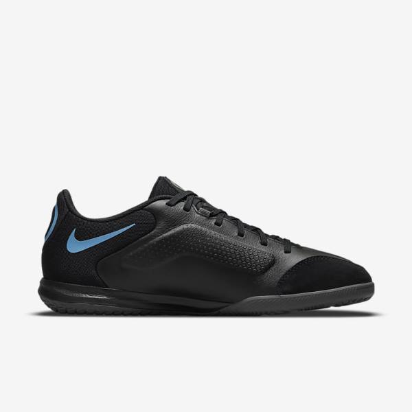 Men's Nike Tiempo Legend 9 Academy IC Indoor-Court Football Shoes Black / Grey | NK964EHW