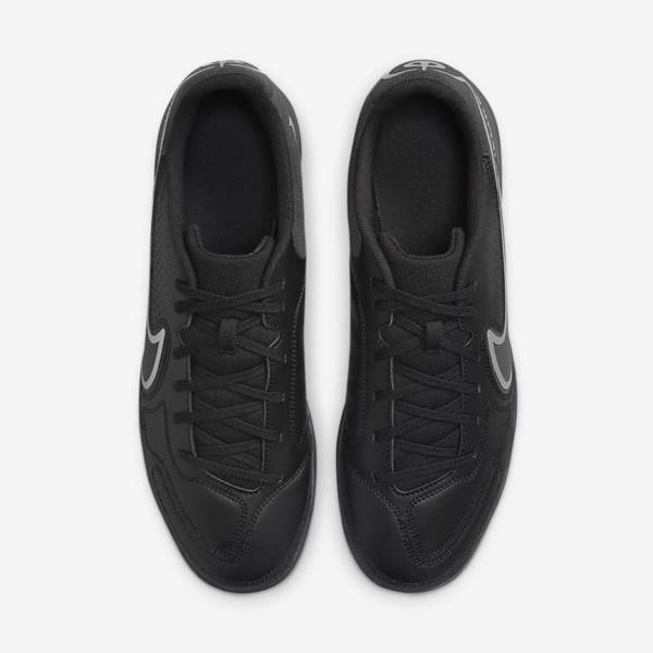 Men's Nike Tiempo Legend 9 Club IC Indoor-Court Football Shoes Black / Dark Grey | NK613ZFY