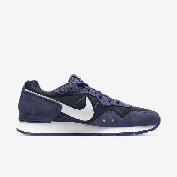 Men's Nike Venture Runner Sneakers Navy / Navy / White | NK567HTZ