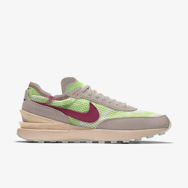 Men's Nike Waffle One By You Custom Sneakers Multicolor | NK298DLE