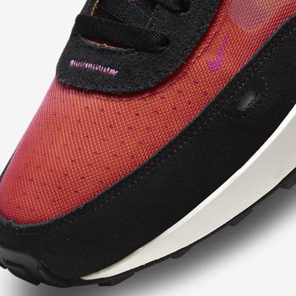 Men's Nike Waffle One Sneakers Fuchsia / Black / Gold | NK904EZB