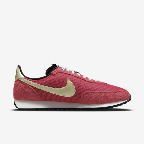 Men's Nike Waffle Trainer 2 SD Sneakers Red / Royal / Black / Metal Gold | NK529ZGY