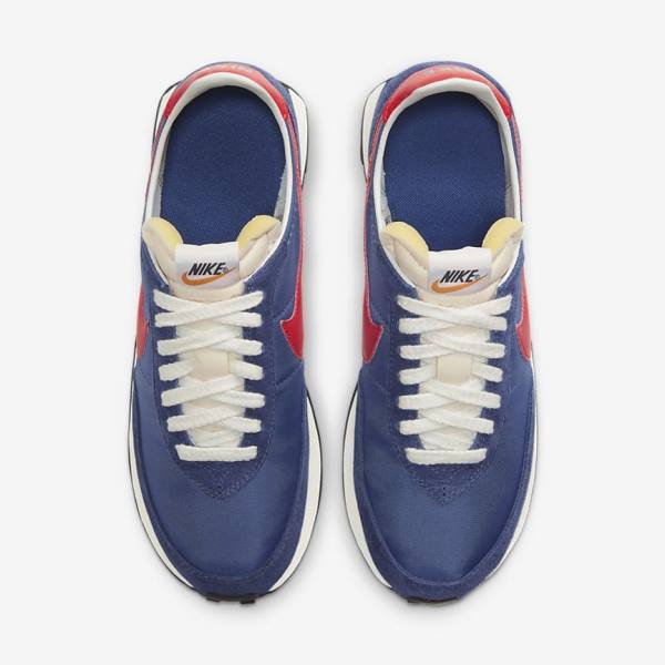 Men's Nike Waffle Trainer 2 SP Sneakers Navy / Navy / White / Orange | NK804IAW