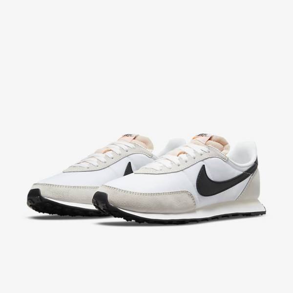 Men's Nike Waffle Trainer 2 Sneakers White / Black | NK546PVK