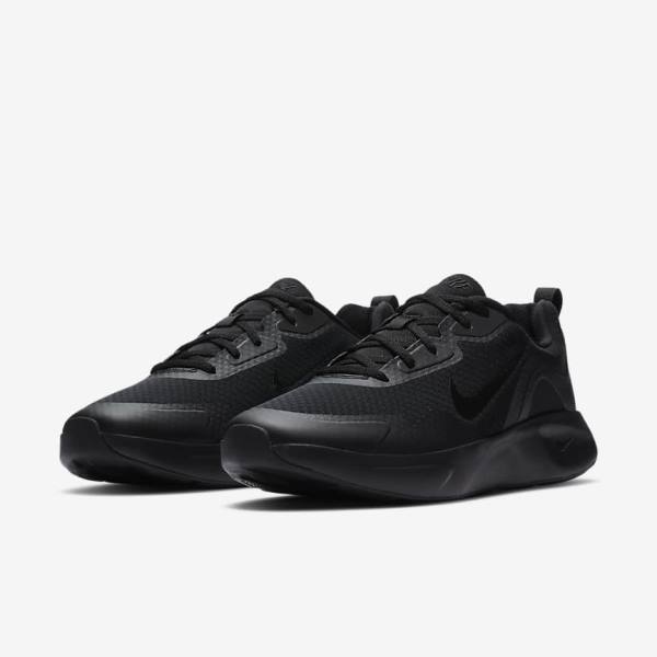 Men's Nike Wearallday Sneakers Black | NK028QHO