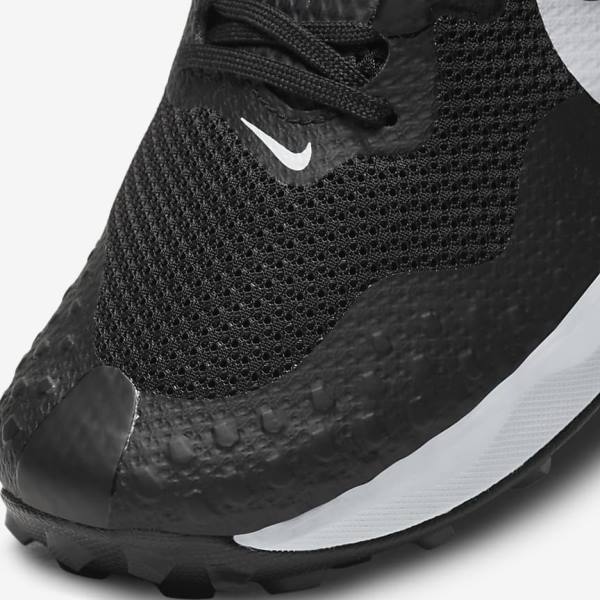 Men's Nike Wildhorse 7 Trail Running Shoes Black / Dark Grey / Platinum | NK407HRT