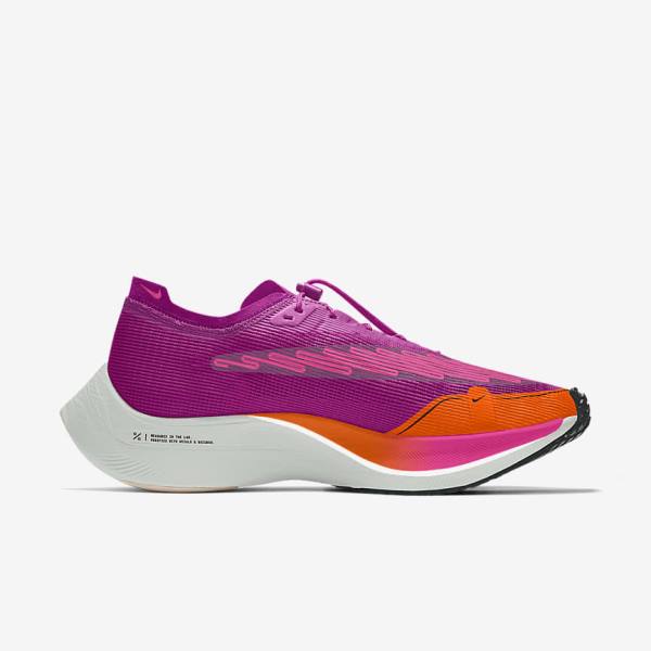 Men's Nike ZoomX Vaporfly NEXT% 2 By You Road Racing Running Shoes Multicolor | NK327TNC