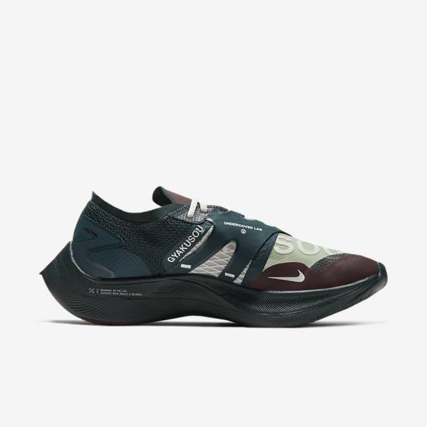 Men's Nike ZoomX Vaporfly Next% x Gyakusou Sneakers Burgundy | NK014VGI