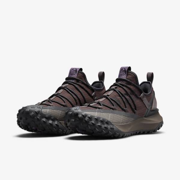 Women's Nike ACG Mountain Fly Low Sneakers Brown / Black | NK412CNH