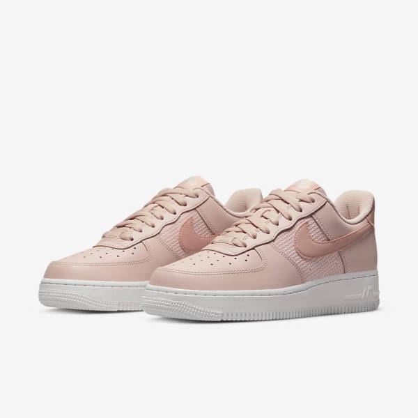 Women's Nike Air Force 1 07 ESS Sneakers Pink / White / Rose | NK420LRM