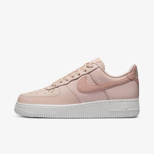 Women\'s Nike Air Force 1 07 ESS Sneakers Pink / White / Rose | NK420LRM