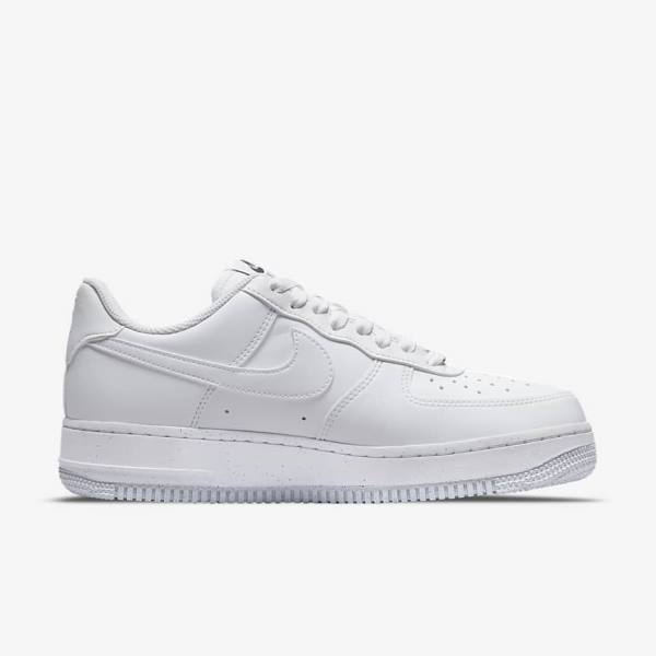 Women's Nike Air Force 1 07 Next Nature Sneakers White / Black / Metal Silver | NK461ACX