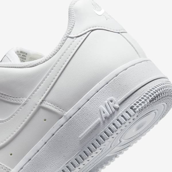 Women's Nike Air Force 1 07 Next Nature Sneakers White / Black / Metal Silver | NK461ACX