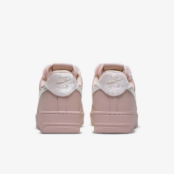 Women's Nike Air Force 1 07 Sneakers Pink / Metal Silver | NK985CFU