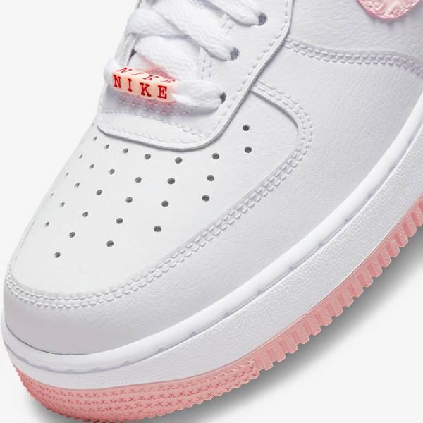 Women's Nike Air Force 1 07 Sneakers White / Red | NK157IMQ