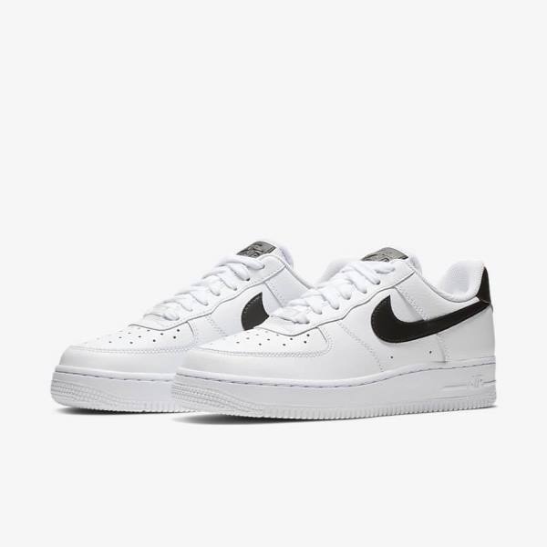 Women's Nike Air Force 1 07 Sneakers White / Black / White | NK348XBN