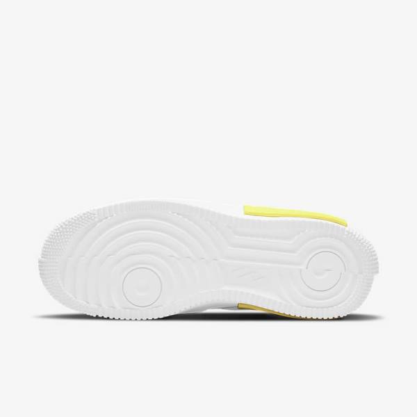 Women's Nike Air Force 1 Fontanka Sneakers White / Yellow / White | NK109MIT