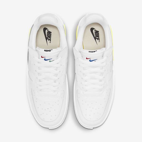 Women's Nike Air Force 1 Fontanka Sneakers White / Yellow / White | NK109MIT