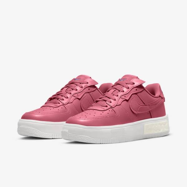 Women's Nike Air Force 1 Fontanka Sneakers Pink / White / Pink | NK348GVB