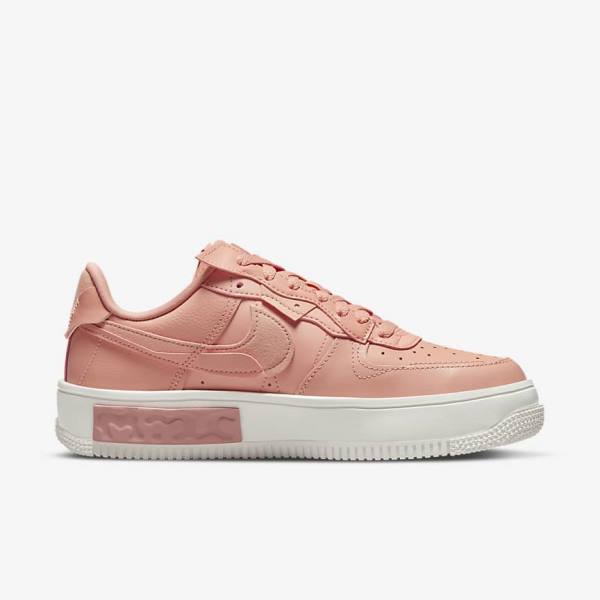 Women's Nike Air Force 1 Fontanka Sneakers White / Red Pink / Light | NK571KRG