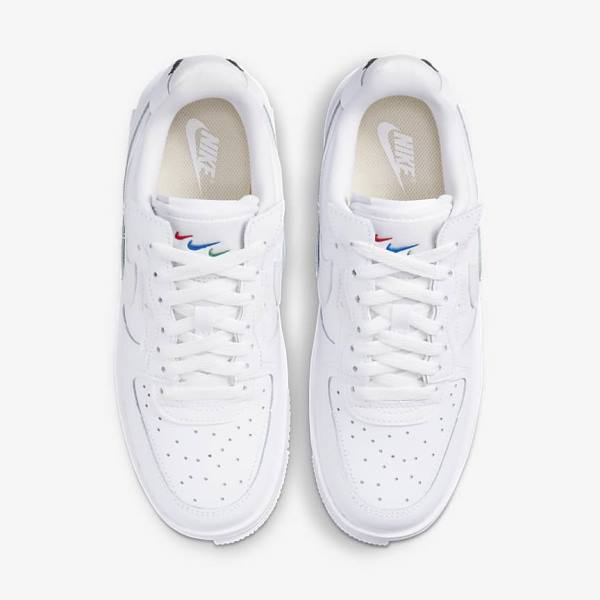 Women's Nike Air Force 1 Fontanka Sneakers White | NK930BEJ