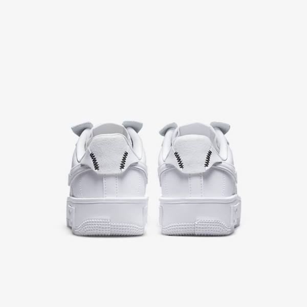 Women's Nike Air Force 1 Fontanka Sneakers White | NK930BEJ