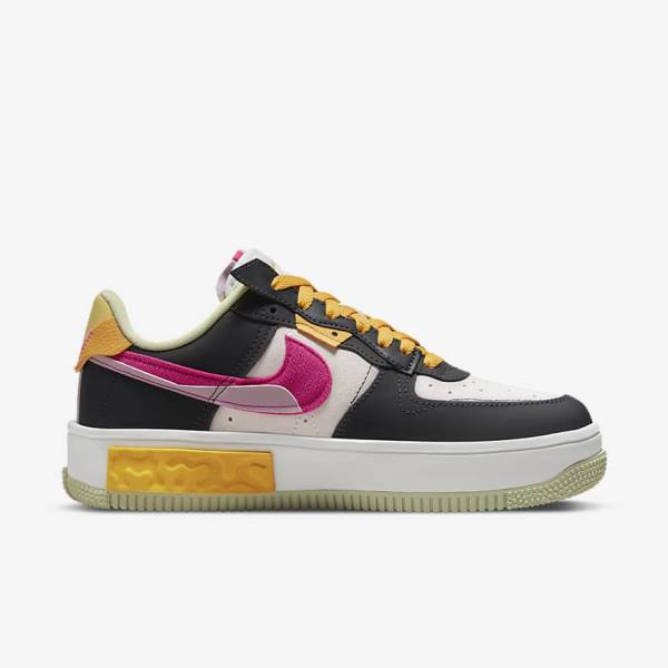 Women's Nike Air Force 1 Fontanka Sneakers White / Purple / Pink | NK954QSM